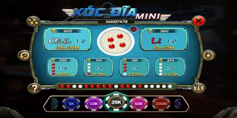 Trò chơi xóc đĩa RS88